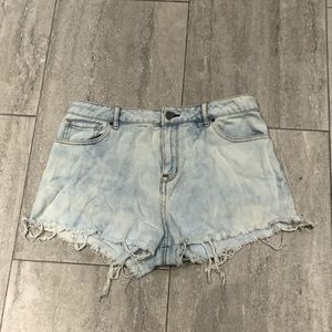 PacSun Denim High Rise Shorts